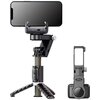 Gimbal ręczny APEXEL Q18 Czarny + lampa Led