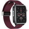 Smartwatch BEMI Senio Bordowy Komunikacja WiFi