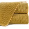 Ręcznik Zoe1 Musztardy 70 x 140 cm Przeznaczony do Do twarzy