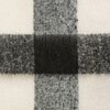 Koc EUROFIRANY Moher 130 x 170 cm Czarno-kremowy Rozmiar [cm] 130 x 170