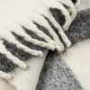 Koc EUROFIRANY Moher 130 x 170 cm Czarno-kremowy Informacje dodatkowe Gramatura: 275 g/m2