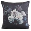 Poszewka EUROFIRANY Velvet 133 45 x 45 cm Czarno-fioletowy