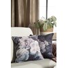 Poszewka EUROFIRANY Velvet 134 45 x 45 cm Czarno-fioletowy Liczba elementów w zestawie 1