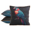 Poszewka EUROFIRANY Velvet 136 45 x 45 cm Czarno-niebieski Rodzaj zapięcia Zamek