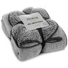 Koc EUROFIRANY Koala 200 x 220 cm Stalowy Materiał 100% poliester - bukla