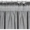 Firana gotowa EUROFIRANY Carli 140 x 270 cm Czarny Obciążnik Nie