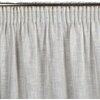 Zasłona EUROFIRANY Karli 140 x 270 cm Naturalny Sposób zawieszenia Żabki