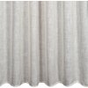 Zasłona EUROFIRANY Karli 140 x 270 cm Naturalny Materiał 95% poliester