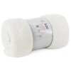 Koc EUROFIRANY D91 Lori 200 x 220 cm Biały Informacje dodatkowe Gramatura: 250 g/m2