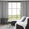 Firana gotowa EUROFIRANY Carli 140 x 250 cm Czarny Gwarancja 24 miesiące