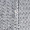 Koc EUROFIRANY Cindy6 150 x 200 cm Srebrny Materiał Poliester