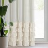 Firana gotowa EUROFIRANY Carli 140 x 250 cm Beżowy Materiał 100% poliester