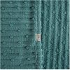 Koc EUROFIRANY D91 Lisa 130 x 170 cm Miętowy Wzór Pasy