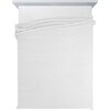 Koc EUROFIRANY D91 Lisa 170 x 210 cm Biały Kolor Biały