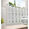 Firana gotowa EUROFIRANY Lilia 2 150 x 70 cm Biały Gwarancja 24 miesiące