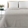 Koc EUROFIRANY D91 Lisa 170 x 210 cm Srebrny Informacje dodatkowe Miękka i miła w dotyku tkanina