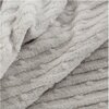 Koc EUROFIRANY D91 Lisa 130 x 170 cm Srebrny Rozmiar [cm] 130 x 170