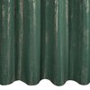 Zasłona EUROFIRANY Libi 140 x 250 cm Zielono-złoty Sposób zawieszenia Przelotki