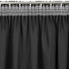 Firana gotowa EUROFIRANY Dani 1 140 x 250 cm Czarny Wysokość [cm] 250