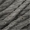 Koc EUROFIRANY D91 Lisa 130 x 170 cm Stalowy Rozmiar [cm] 130 x 170