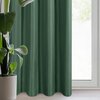 Zasłona EUROFIRANY Adari 140 x 250 cm Ciemnozielony Materiał 100% poliester