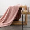 Koc EUROFIRANY D91 Lisa 70 x 160 cm Pudrowy Róż Informacje dodatkowe Gramatura: 240 g/m2
