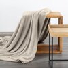 Koc EUROFIRANY D91 Lori 150 x 200 cm Beżowy Informacje dodatkowe Prać w temperaturze 30°C