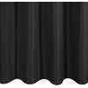Zasłona EUROFIRANY Adari 140 x 250 cm Czarny Wysokość [cm] 250