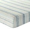 Prześcieradło EUROFIRANY Print 3 z gumką 100 x 200 cm Niebieski Materiał Bawełna