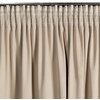 Zasłona EUROFIRANY Carli 140 x 270 cm Beżowy Materiał 100% poliester