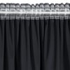 Zasłona EUROFIRANY Dani 140 x 250 cm Czarny Wysokość [cm] 250