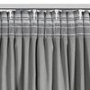 Zasłona EUROFIRANY Carli 140 x 250 cm Srebrny Wysokość [cm] 250