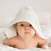 Ręcznik z kapturem EUROFIRANY Baby 60 100 x 100 cm Biały Gwarancja 24 miesiące