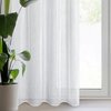 Firana gotowa EUROFIRANY Anna 140 x 250 cm Biały Materiał 100% poliester