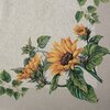 Obrus EUROFIRANY Cho 57 100 x 100 cm Naturalny Kolor Naturalny