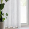 Firana gotowa EUROFIRANY Amira 140 x 250 cm Biały Materiał 100% poliester