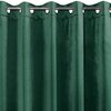 Zasłona EUROFIRANY Villa 140 x 250 cm Ciemnozielony