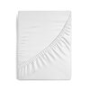 Prześcieradło EUROFIRANY Design 91 397053 Jersey 180 x 200 cm Biały Nieprzemakalne Nie