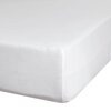 Prześcieradło EUROFIRANY Design 91 397053 Jersey 180 x 200 cm Biały Materiał Jersey bawełniany