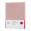Prześcieradło EUROFIRANY Design 91 397104 Jersey 180 x 200 cm Pudrowy róż