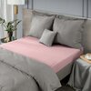 Prześcieradło EUROFIRANY Design 91 397104 Jersey 180 x 200 cm Pudrowy róż Kolor Pudrowy róż