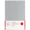 Prześcieradło EUROFIRANY Jersey Design 91 180 x 200 cm Jasnoszary Materiał Jersey bawełniany