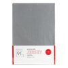 Prześcieradło EUROFIRANY Design 91 Jersey z gumką 220 x 200 cm Stalowy Materiał Jersey bawełniany