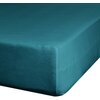 Prześcieradło EUROFIRANY Jersey D91 z gumką 240 x 220 cm Turkusowy Rozmiar [cm] 240 x 220