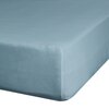 Prześcieradło EUROFIRANY Jersey D91 z gumką 90 x 200 cm Ciemnoniebieski Materiał Bawełna