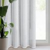 Firana gotowa EUROFIRANY Gina 140 x 250 cm Biało-srebrny Wysokość [cm] 250