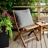 Poszewka EUROFIRANY Garden 3 45 x 45 cm Beżowy Rodzaj zapięcia Zamek
