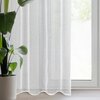 Firana gotowa EUROFIRANY Doti 140 x 250 cm Biały Wysokość [cm] 250