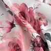 Zasłona EUROFIRANY Cecily 140 x 250 cm Biało-różowy Wysokość [cm] 250
