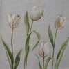 Obrus EUROFIRANY Cho 4041 100 x 100 cm Popielaty Kolor Popielaty